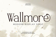 Wallmore – Elegant Display Serif