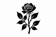 Rose Black Silhouette Decorative, an Illustration by Amazin_art (Thumbnail 30 of 31)