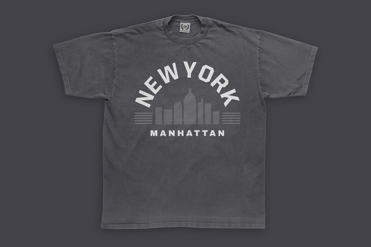 VARSITY Tee | Clothing Production, an Object Graphic by LXXXV | DSGN for Apparel (Photo 1 of 2)