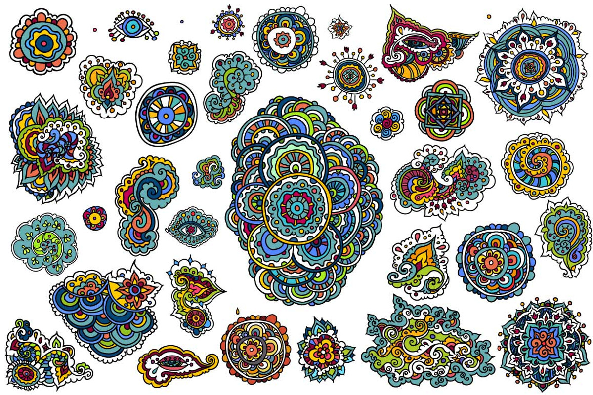 Indian pattern, an Object Graphic by ArtOwl (Photo 12 of 13)