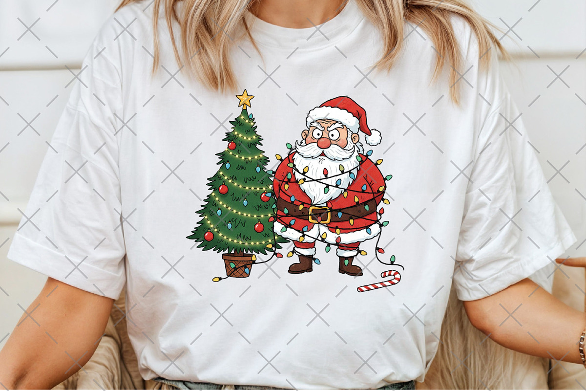Quirky Christmas Santa PNG, an Illustration by Craft Nest (Photo 6 of 6)