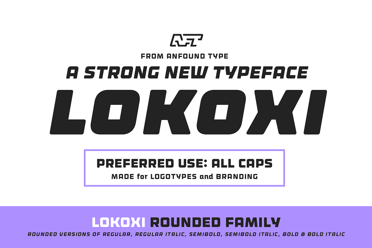 Lokoxi - Rounded Family, a Sans Serif Font by Anfound Type (Photo 1 of 14)