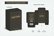 Perfume box Design 3d mock-up, an Object Graphic by sumonuix (Thumbnail 3 of 3)