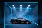 Supercar Spotlight Digital Backdrops, a Background Graphic by 3Motional (Thumbnail 2 of 19)
