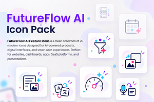 FutureFlow AI Feature Icons