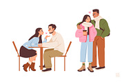 Cute Valentine’s Day People, a Person Illustration by vik.stock (Thumbnail 4 of 7)
