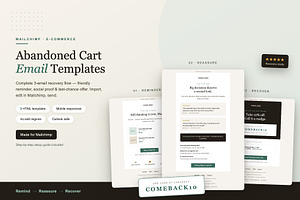 Mailchimp Abandoned Cart Templates
