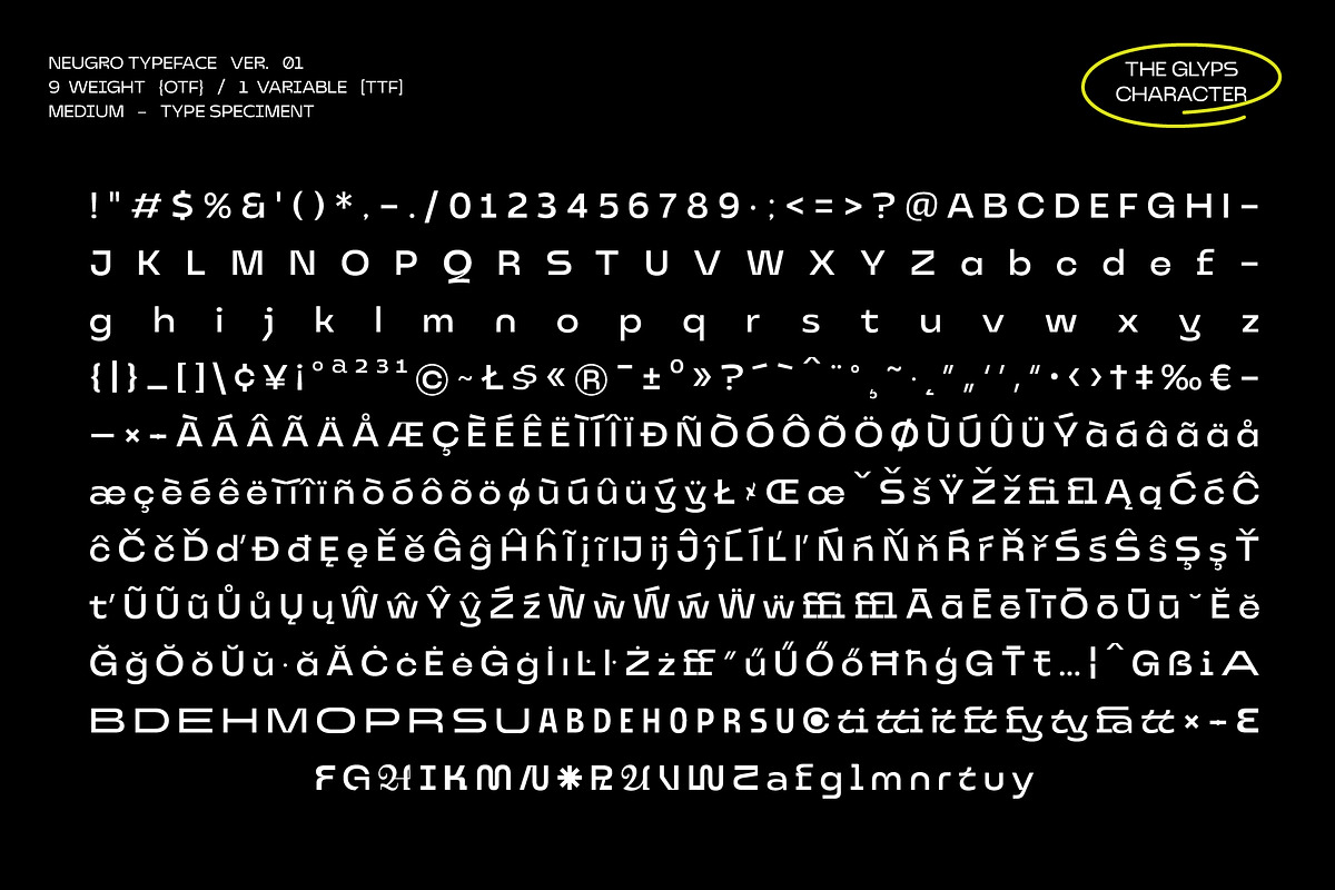 Neugro Typeface (50% OFF), a Sans Serif Font by Godbless Studio (Photo 14 of 14)
