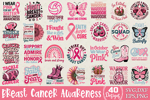 Breast Cancer Awareness Svg Bundle, an Object Graphic by DollarSmart