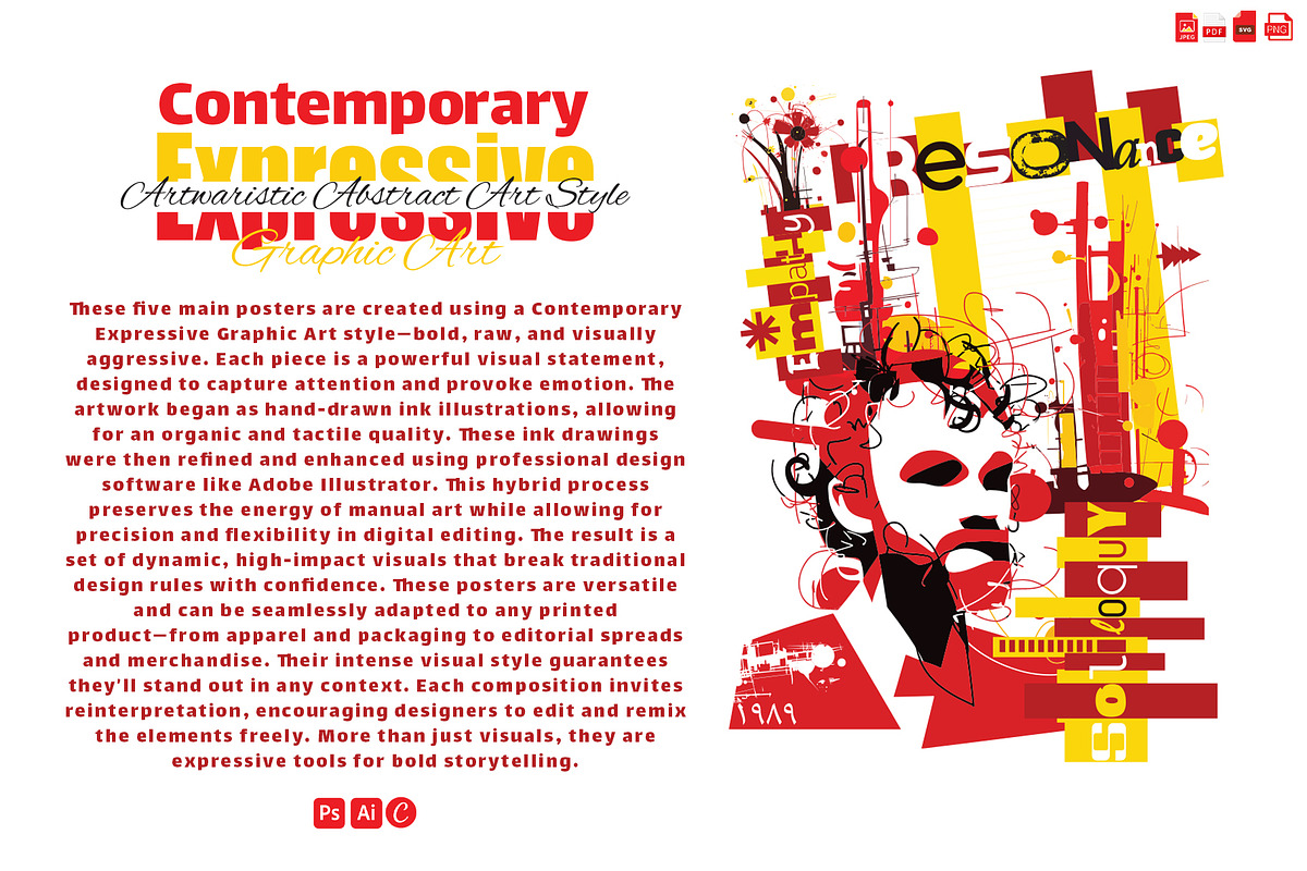 Contemporary Expressive Graphic-ODO, an Object Graphic by ODO Visual Shop (Photo 14 of 14)