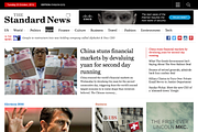 StandardNews - Newspaper WP Theme, a WordPress Template by Magazine3 (Thumbnail 1 of 2)
