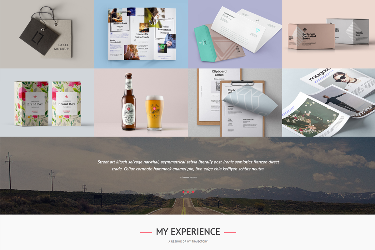 Skillz: Portfolio & Resume Theme, a WordPress Template by ThemeBear (Photo 6 of 6)