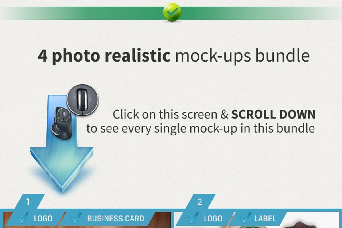 4 Delicious mock-up set, a Print Template by Contentment (Photo 4 of 4)