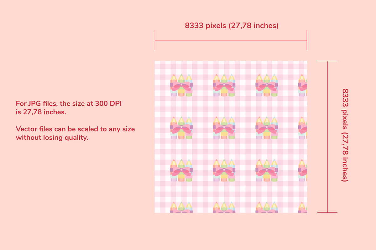 Back to School Pastel Patterns, a Pattern Graphic by Digitaliya (Photo 4 of 6)