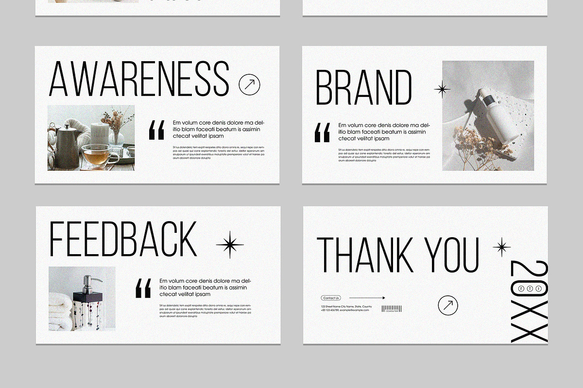 Modern Portfolio Presentation Layout, a Presentation Template by ClickPaint_Studio (Photo 4 of 5)