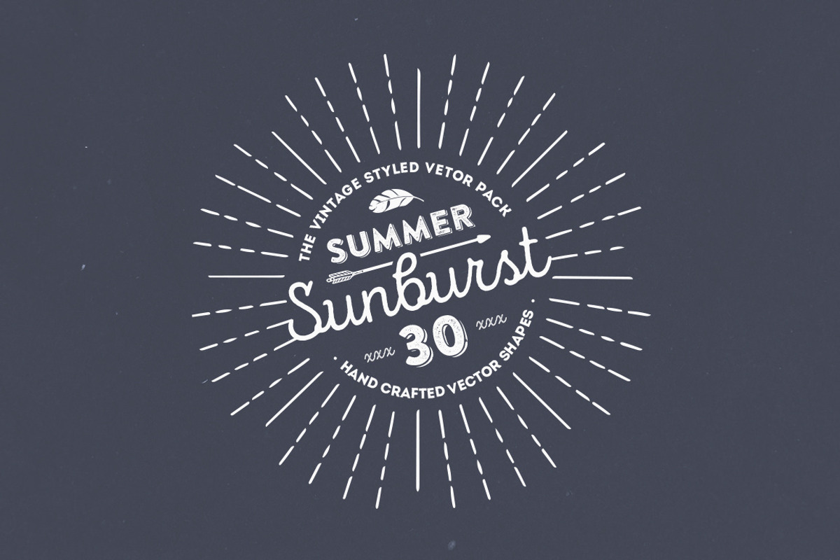 Summer Sunburst, an Illustration by Creative Veila (Photo 1 of 4)