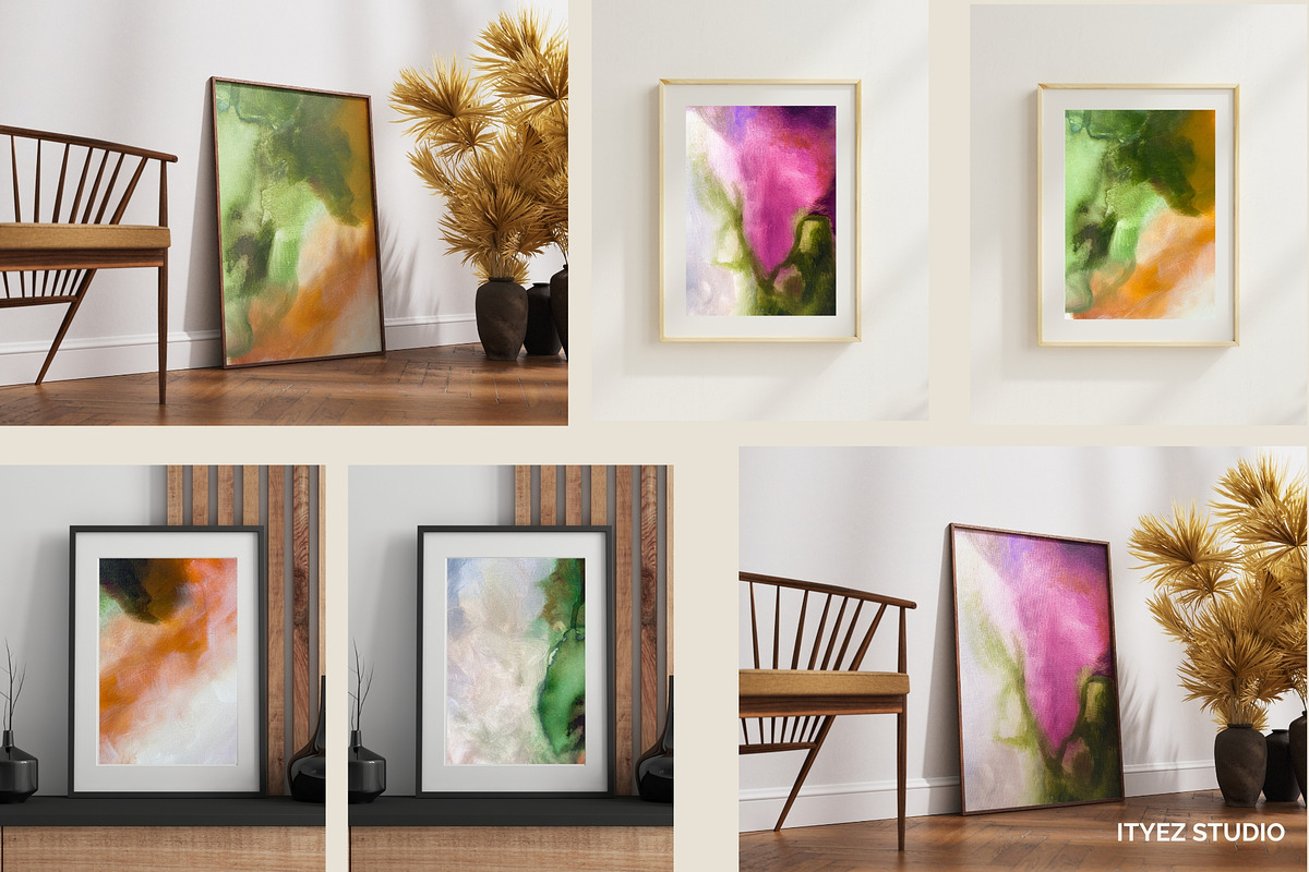 Abstract Botanical Modern Artwork, a Texture Illustration by Ityez Studio (Photo 7 of 12)