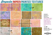Impasto Improv No.1 Painted Textures, a Texture Graphic by French Kiss Collections (Thumbnail 2 of 4)