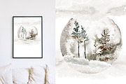 Winter Landscape Watercolour Creator, a Card Template by Karma (Thumbnail 3 of 15)