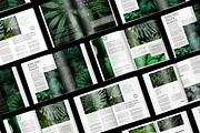 Botanical magazine design template, a Magazine Template by Shajib Shikder (Thumbnail 6 of 7)