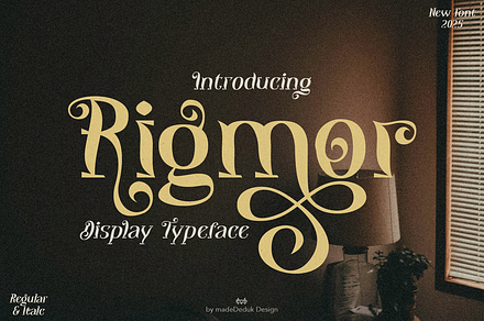 Rigmor Display Font