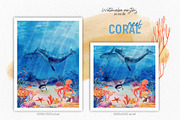 Coral Reef. Watercolor Set, an Illustration by Tata Pilip (Thumbnail 9 of 16)