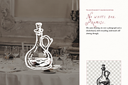 Wedding Rehearsal Dinner Clipart Set, an Object Illustration by The October Creative (Thumbnail 11 of 13)
