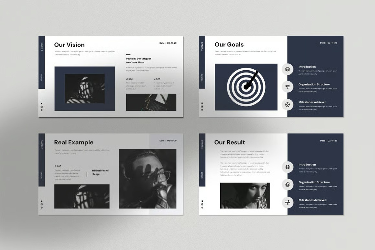 Minimal Keynote Presentation Template preview 7
