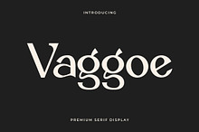 Vaggoe Elegant Serif Font