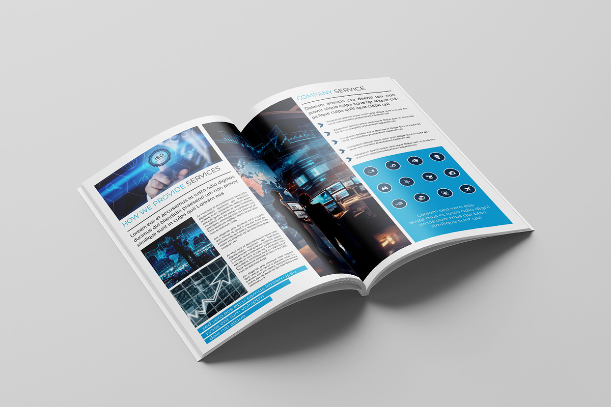 Technology Brochure Template, a Brochure Template by retrographix (Photo 5 of 10)