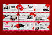 Grey Red Sales Strategy Plan PPT, a Presentation Template by graphicook (Thumbnail 3 of 5)