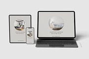 Tablet pro & Phone Mockup, a Pens & Pencil Mockup by mahhyud (Thumbnail 2 of 6)