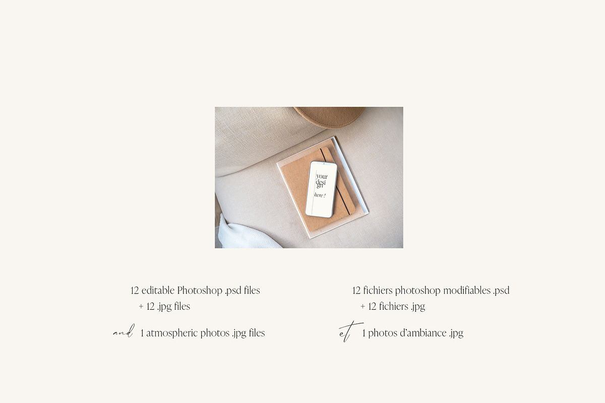 Brown Mockup Bundle, a Product Mockup by Delicate Mockup (Photo 5 of 5)