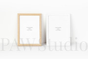 Two Photo Frames Mockup 2x3, a Product Mockup by PawMockups (Thumbnail 6 of 8)