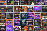 HALLOWEEN SPOOKY SOCIAL MEDIA POSTS, a Social Media Template by Daring Digies (Thumbnail 3 of 7)