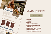 Squarespace Author Website Template, a Squarespace Template by Billie Grace Studio (Thumbnail 3 of 8)