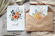 Autumn Floral Clipart Set, a Decorative Illustration by anastasiia.art (Thumbnail 2 of 8)