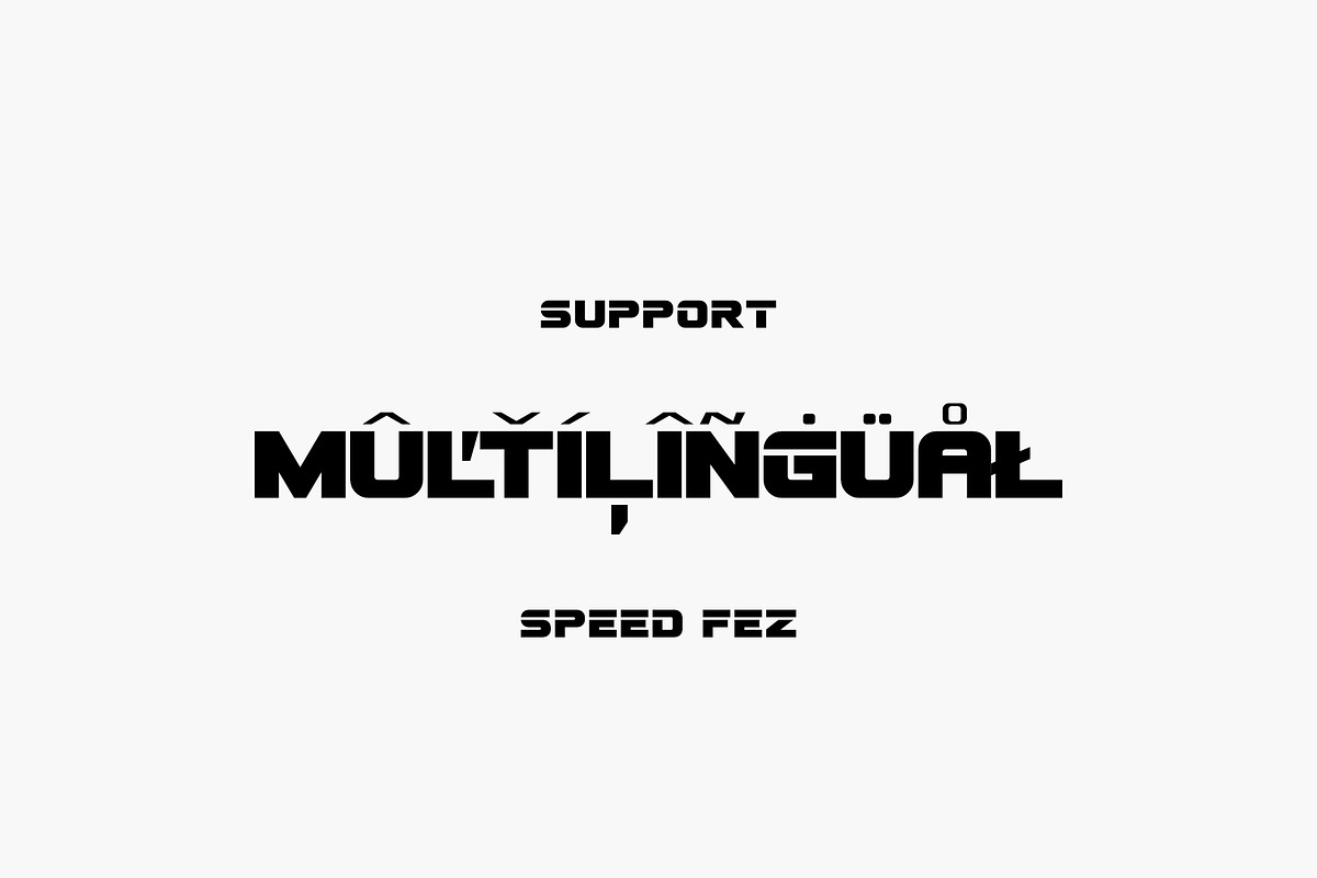 SPEED FEZ FONT, a Sans Serif Font by Andika Fez (Photo 2 of 9)