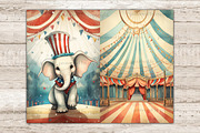 Circus Junk Journal Pages | Vintage, a Person Illustration by GlamArtZhanna (Thumbnail 6 of 10)