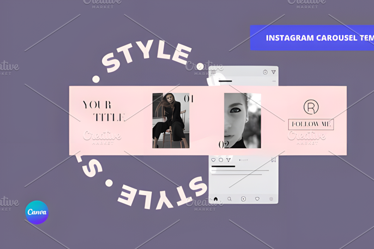 Instagram Carousel Template, a Social Media Template by Ink Gallery (Photo 3 of 3)