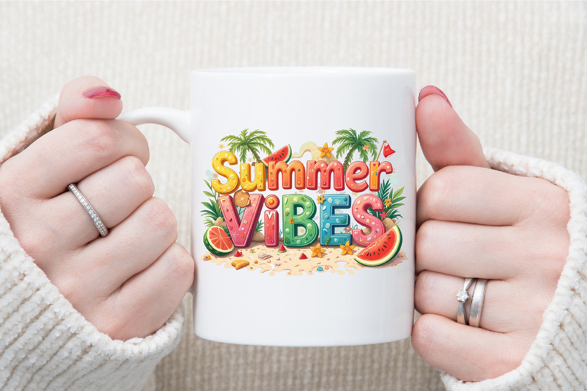 Retro Summer Vibes PNG, an Illustration by Sublimation Artist (Photo 5 of 6)
