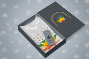 RAINBOW CANNABIS, a Decorative Illustration by Elena_Sedova (Thumbnail 9 of 12)