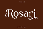 Rosari Serif Font, a Script Font by Luna Shop (Thumbnail 1 of 12)
