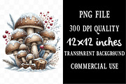 Cute Winter Clipart Bundle, an Illustration by Designking (Thumbnail 4 of 5)