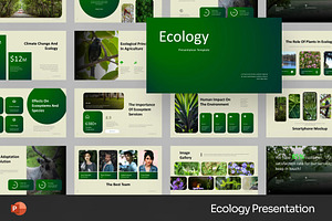 Ecology Environment Powerpoint, a Presentation Template by Fit-tee