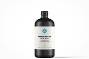Bottle Mockup Pack, a Packaging Mockup by Designer Dude (Thumbnail 2 of 6)
