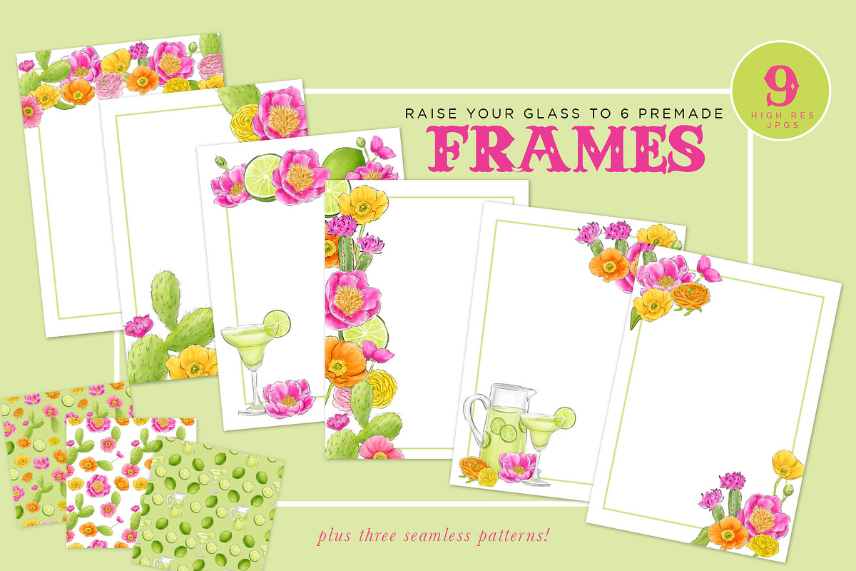 Margarita Fiesta Florals, an Illustration by Relish Designs (Photo 3 of 6)