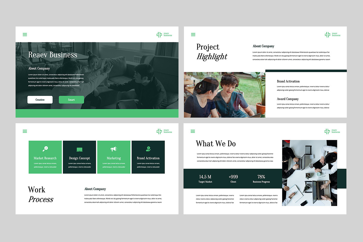 REAEV - Powerpoint Template, a Presentation Template by rgbryand (Photo 2 of 8)