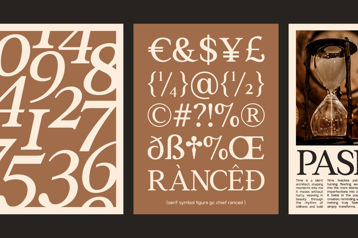 GC Chief Ranced – Serif Elegant Font, a Serif Font by Glyphonic (Photo 2 of 15)
