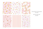 Soft Blossom Floral Patterns, a Pattern Graphic by PaperJamLab (Thumbnail 3 of 13)